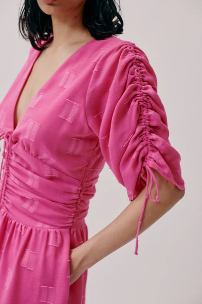 Emmeline Dress - Begonia Pink