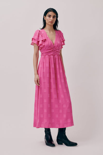 Lola Dress - Begonia Pink
