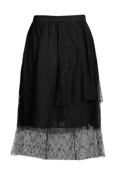 Romie Lace Skirt Black
